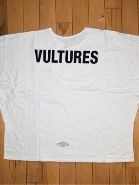 Vultures 2 KANYE WEST Korea Merch Unreleased Tee White Men’s L